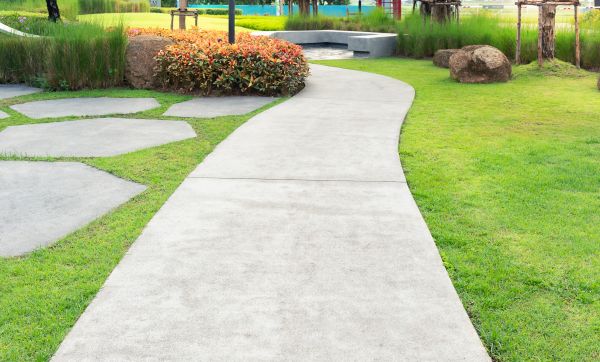 Concrete Walkway Resurfacing in Cedar Falls