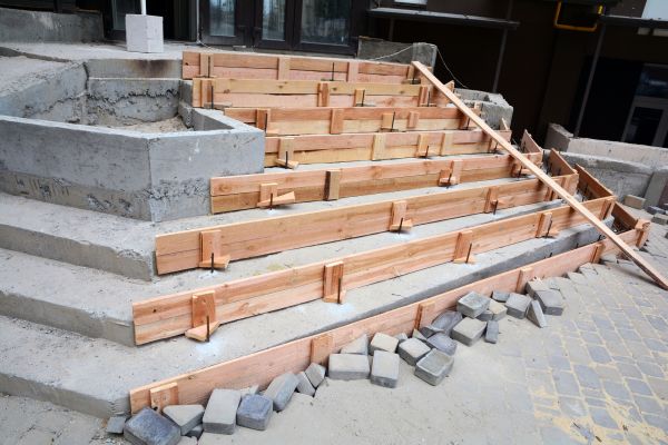 Cement Step Repair in Cedar Falls