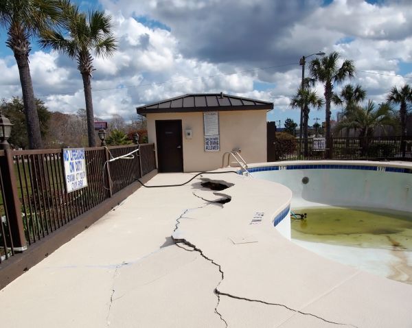 Cracked Patio Repair in Cedar Falls